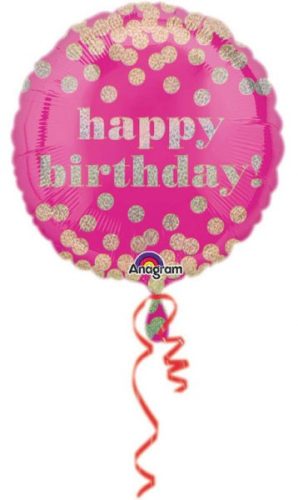 Happy Birthday Happy Birthday foil balloon 43 cm