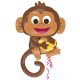 Monkey Happy foil balloon 91 cm