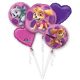 Paw Patrol Pink foil balloon 5-piece set