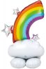 Rainbow AirLoonz Giant Foil Balloon 132 cm