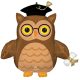 Graduation Wise Owl foil balloon 76 cm