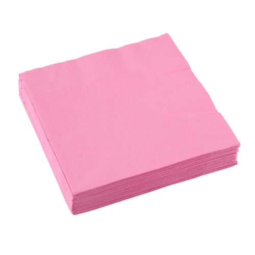 Colour New Pink Pink napkins, pack of 20, 33x33 cm