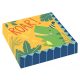 Dinosaur Dino-Mate napkin set of 16 33x33 cm