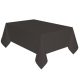 Colour Black, Black paper tablecloth 137x274 cm