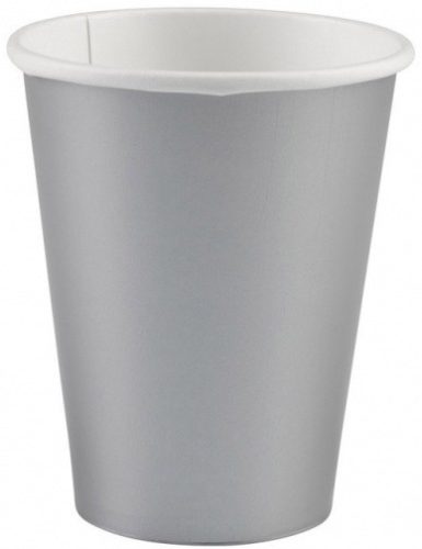 White 250ML Disposable Paper Glass