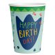 Dinosaur Dino-Mate paper cup set of 8 250 ml