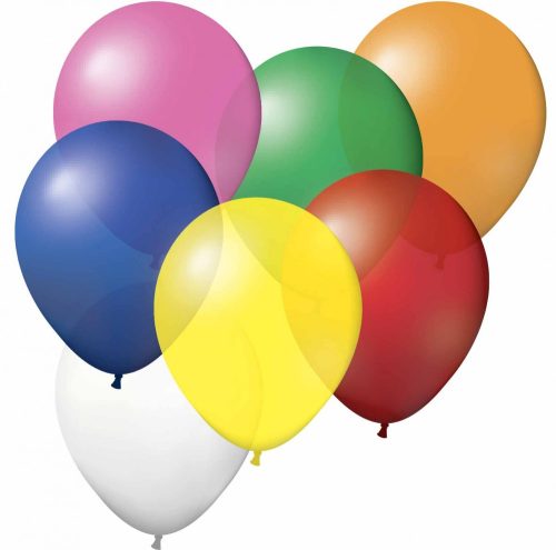 Balloon Multicolor Colorful balloon, 30 pieces 7 inch (17.6 cm)