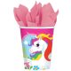 Unicorn Meadow paper cup 8 pcs 250 ml