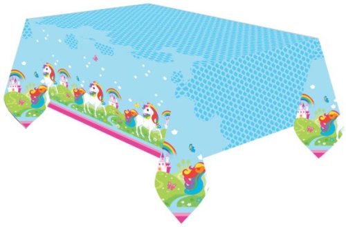 Unicorn Meadow plastic tablecloth 120x180 cm