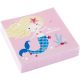 Mermaid Shellebrate napkin pack of 20 25x25 cm