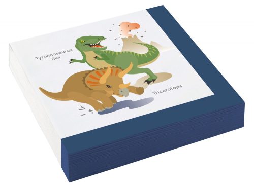 Dinosaur Happy  napkin 20 pcs 33x33 cm