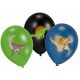 Dinosaur Happy balloon, 6 pieces 11 inch (27.5 cm)