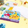 Pokémon Initial party invitation 8 pcs