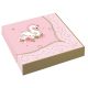 Princess Swan napkin 16 pcs 33x33 cm