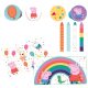 Peppa Pig Confetti stationery set (16 pcs)