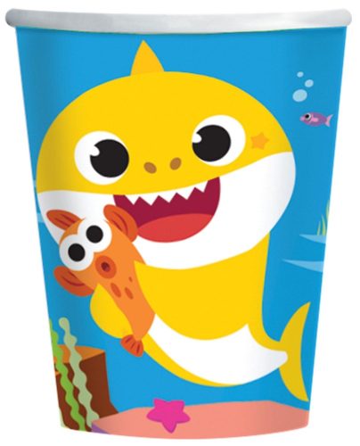 Baby Shark Music paper cup 8-pack 250 ml