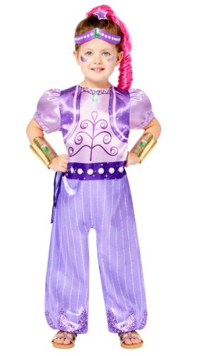 Shimmer and Shine Purple costume for 4-6 years