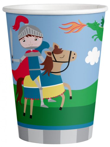 Knights Protect Knight paper cup 8 pcs 250 ml