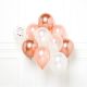 Colour Rose Gold balloon set of 10 pcs 11 inch (27.5 cm)