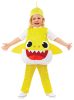 Baby Shark Yellow Costume 3-4 Years