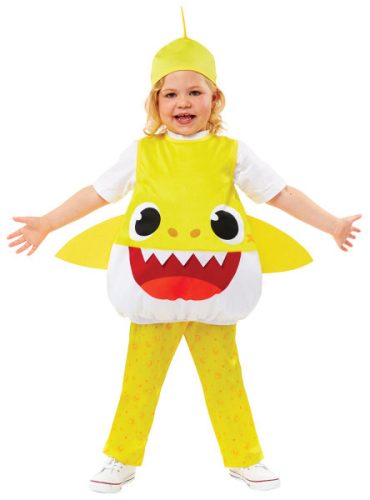 Baby Shark Yellow Costume 3-4 Years