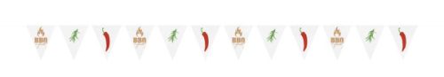 BBQ Grill flag bunting 4 m