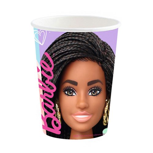 Barbie Sweet Life paper cups set of 8, 237 ml