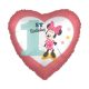 Disney Minnie  Heart First Birthday Foil Balloon 43 cm