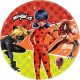 Miraculous Ladybug Kwami paper plate 8 pcs 23 cm