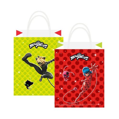 Miraculous Ladybug Kwami paper gift bags, pack of 8