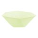 Colour Vert Decor Green Hexagonal Deep Plate Set of 6 - 15.8 cm