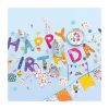 Peppa Pig Celebration Happy Birthday banner