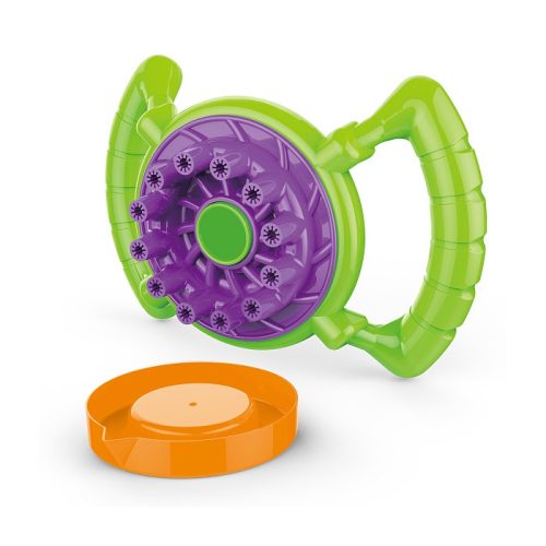 Colour steering wheel shaped bubble blowing machine