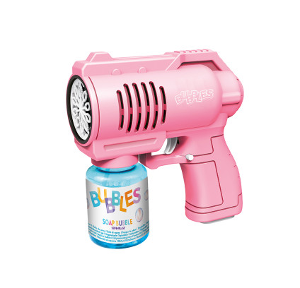 Colour Pink Bubble Blowing Gun