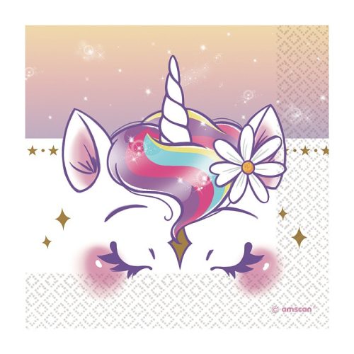 Unicorn Dreams 16-piece napkin 33x33 cm