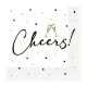 Celebrate Cheers napkins set of 16, 33x33 cm