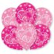 Happy Birthday Girl Happy Birthday balloon, 6 pcs 11 inch (27.5 cm)