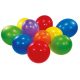 Colour Standard balloon, 100 pcs 7 inch (17.6 cm)