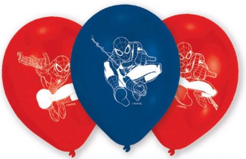 Spiderman Jump balloon, 6-piece balloon set 9 inch (22.8 cm)