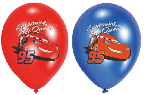 Disney Cars Smile balloon, 6 pcs 11 inch (27.5 cm)