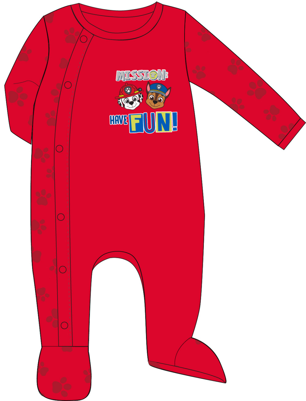 Paw patrol onesie online boy