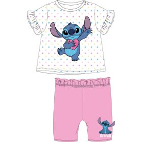 Disney's Lilo & Stitch Women's Long Sleeve Pajama Top & Joggers Sleep Set