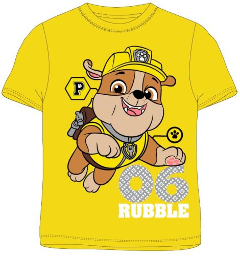 Paw Patrol Rubble children's short t-shirt, top 104-134 cm