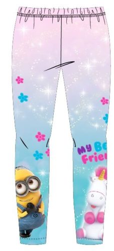 Minions Unicorn Friend kids leggings 98-128 cm