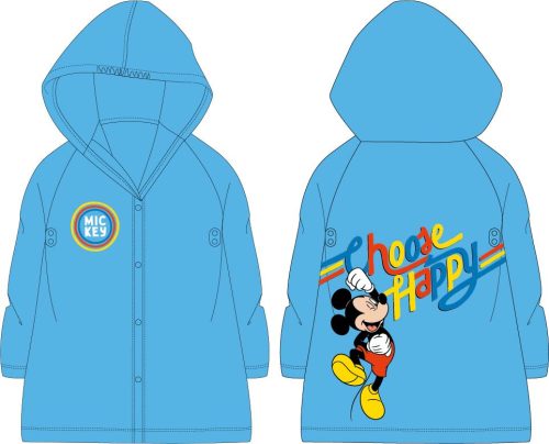 Disney Mickey  Happy Raincoat 98-128 cm