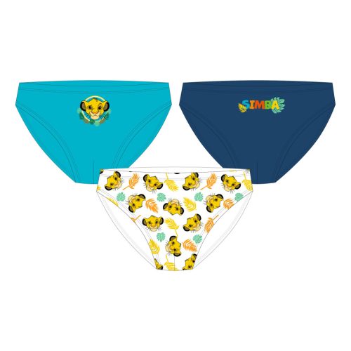 Disney The Lion King Simba children's underwear, 3 pieces/pack 98-128 cm