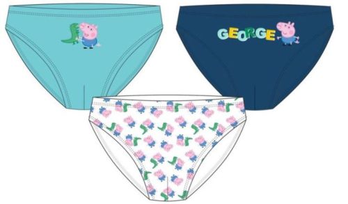 Boys Underwear Peppa George Pig Vest & Briefs Pants Underpants Set