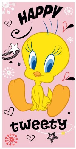 The Looney Tunes Tweety bath towel, beach towel 70x140cm (Fast Dry)