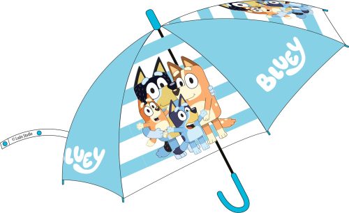 Bluey Family children's transparent semi-automatic umbrella Ø74 cm