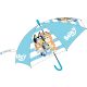 Bluey Family children's transparent semi-automatic umbrella Ø74 cm